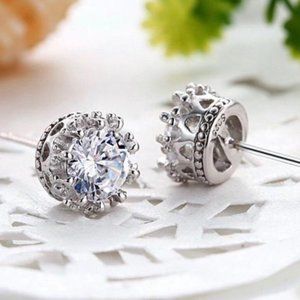 New 925 Sterling Silver  Stud Earrings